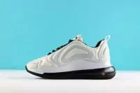 trainer nike air max 720 colorways blanc noir